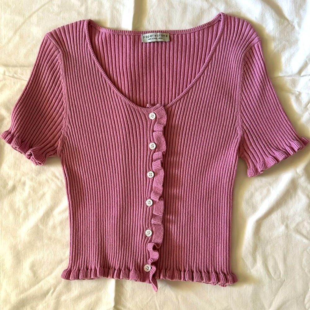 Lightweight sweater top